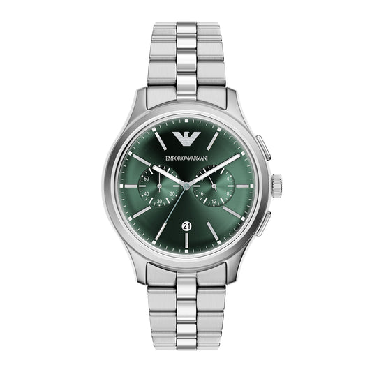 Emporio Armani Men's Chronograph Stainless Steel Watch