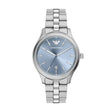 Emporio Armani Men's Three-Hand Stainless Steel Watch