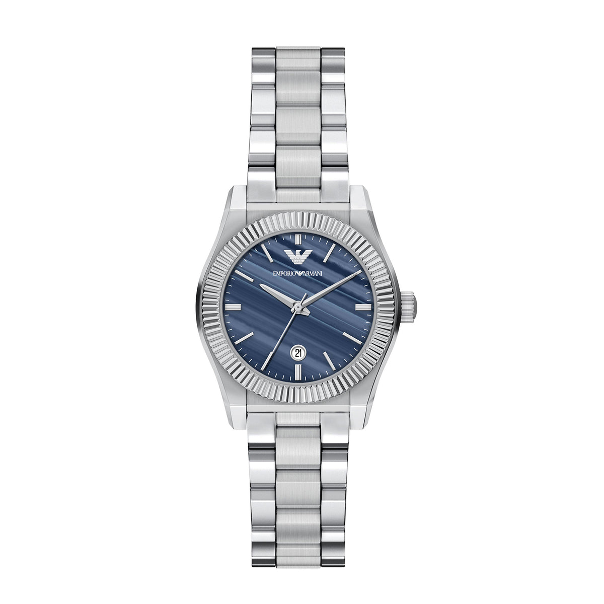 Emporio Armani Women's Three-Hand Date Stainless Steel Watch