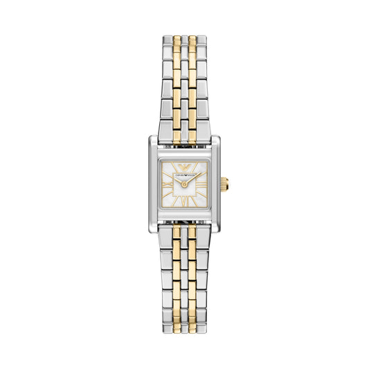 Emporio Armani Women's Two-Hand Two-Tone Stainless Steel Watch