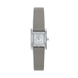 Emporio Armani Women's Two-Hand Gray Leather Watch