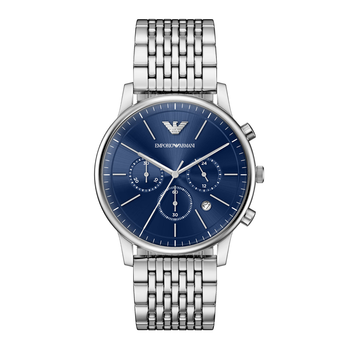 Emporio Armani Men's Chronograph Stainless Steel Watch