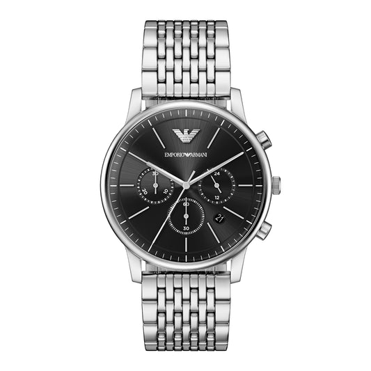 Emporio Armani Men's Chronograph Stainless Steel Watch