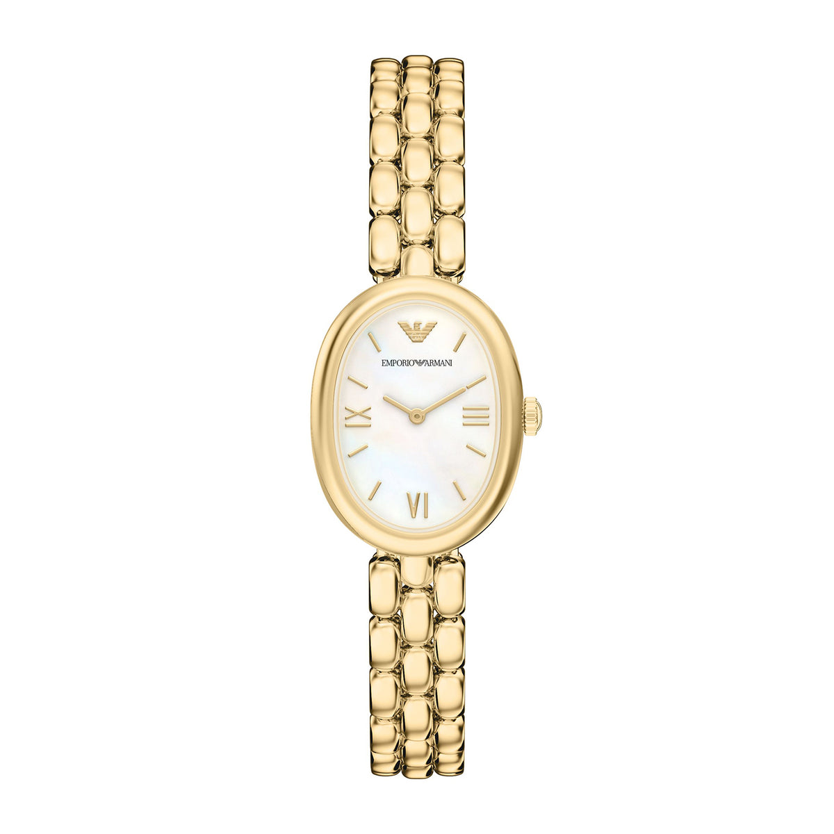 Emporio Armani Women's Sinfonia Two-Hand Gold-Tone Stainless Steel Watch - AR11777