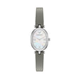 Emporio Armani Women's Sinfonia Two-Hand Gray Leather Watch