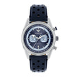 Emporio Armani Men's Chronograph Dark Blue Leather Watch