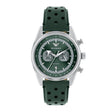 Emporio Armani Men's Chronograph Green Leather Watch