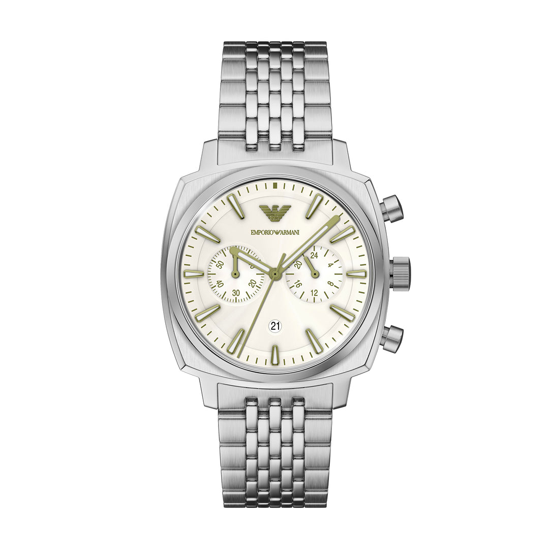 Emporio Armani Men's Chronograph Stainless Steel Watch
