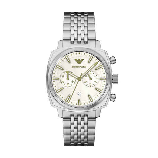 Emporio Armani Men's Chronograph Stainless Steel Watch