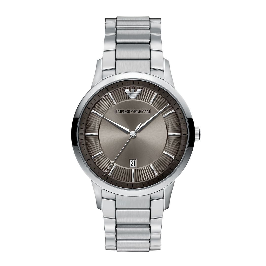 Emporio Armani Men's Archetipo Three-Hand Date Stainless Steel Watch