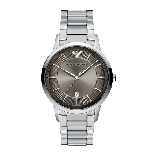 Emporio Armani Men's Archetipo Three-Hand Date Stainless Steel Watch