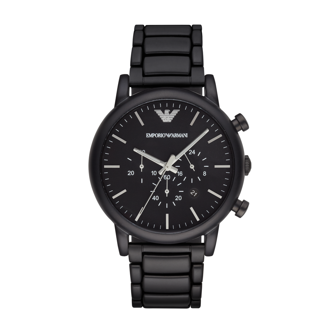 EMPORIO ARMANI LUIGI MEN'S STAINLESS STEEL WATCH