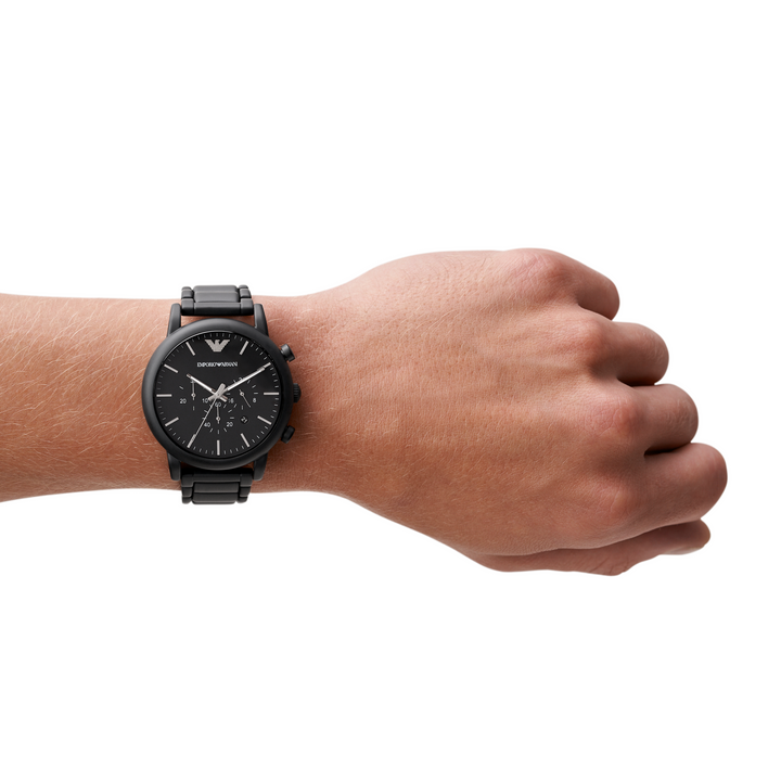 EMPORIO ARMANI LUIGI MEN'S STAINLESS STEEL WATCH