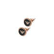 Emporio Armani Women's Rose Gold Stainless Steel Stud Earring