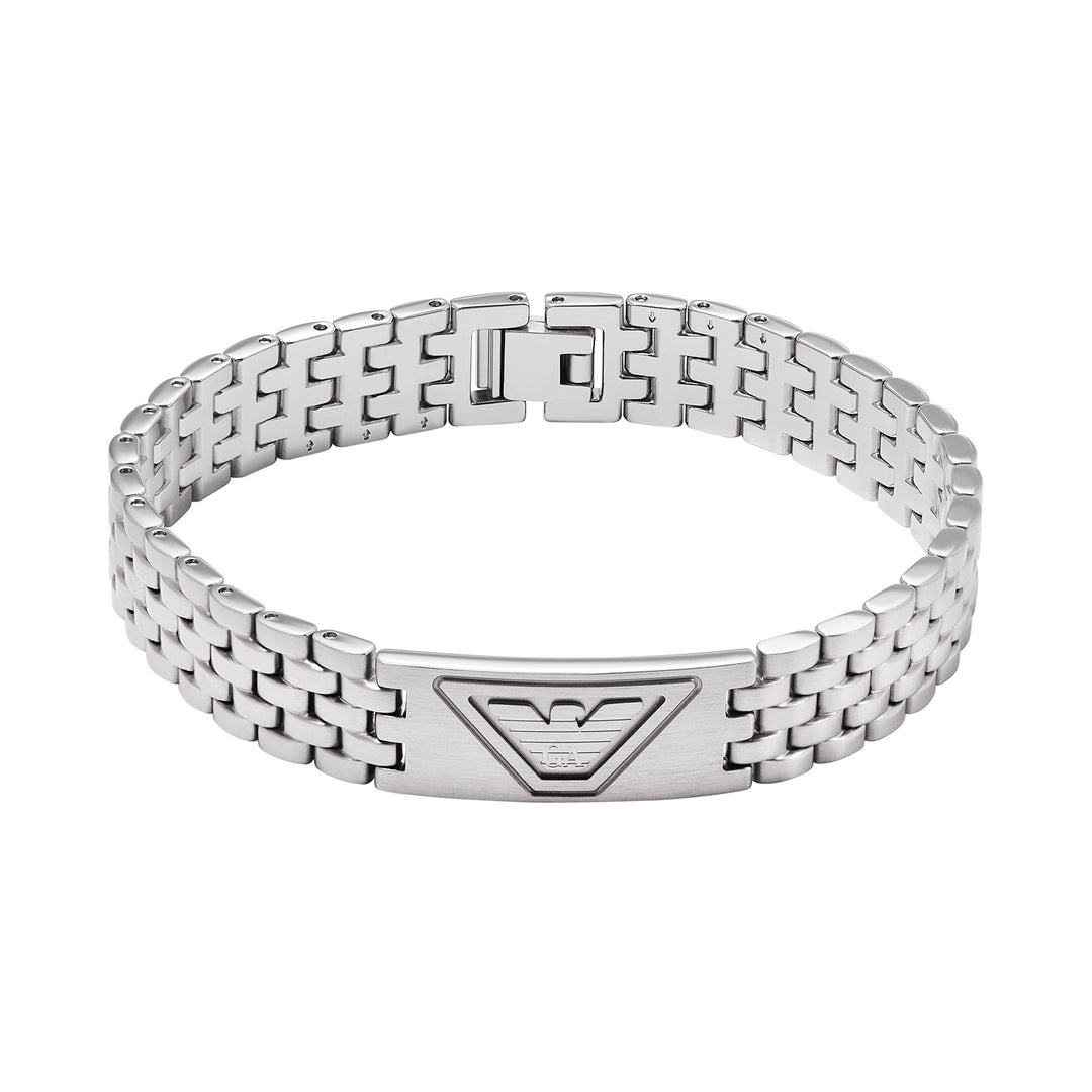 Emporio Armani Men's Stainless Steel ID Bracelet