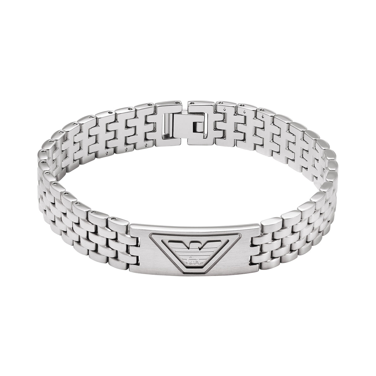 Emporio Armani Men's Stainless Steel ID Bracelet