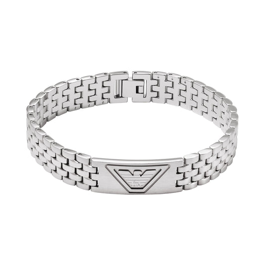 Emporio Armani Men's Stainless Steel ID Bracelet