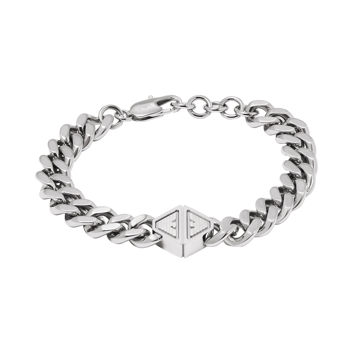 Emporio Armani Men's Stainless Steel Chain Bracelet