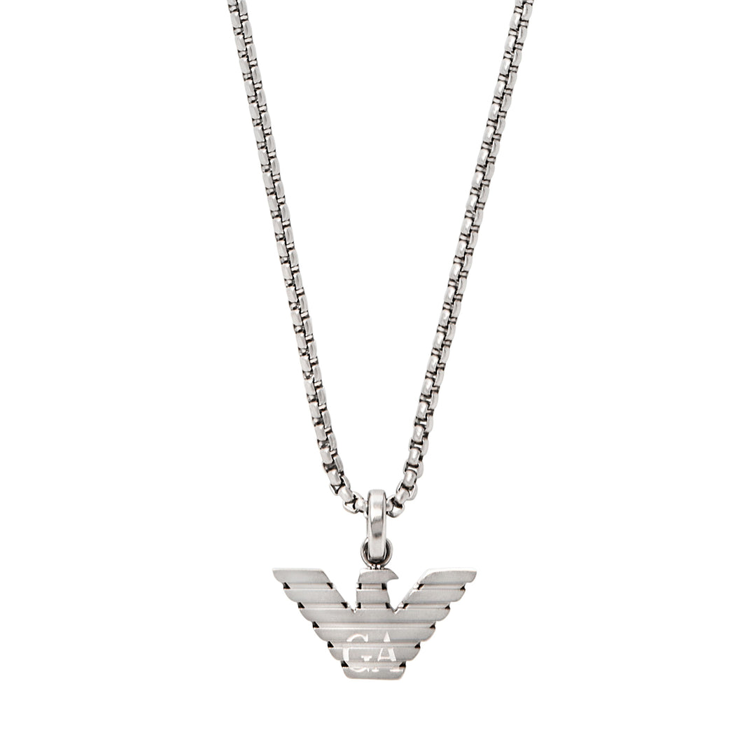 Emporio Armani Men's Stainless Steel Pendant Necklace