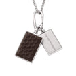 Emporio Armani Men's Stainless Steel Dog Tag Necklace