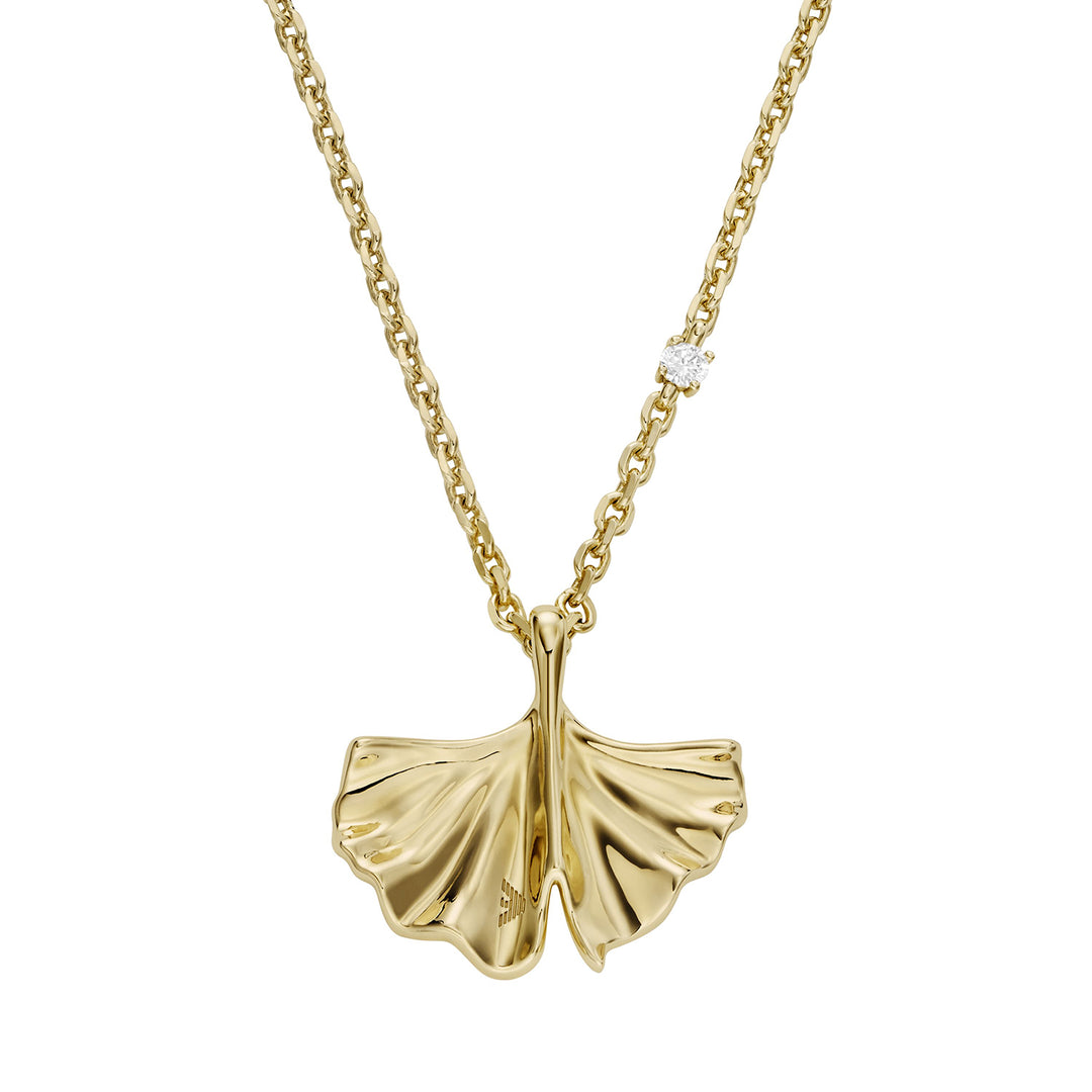 Emporio Armani Women's Gold-Tone Brass Pendant Necklace