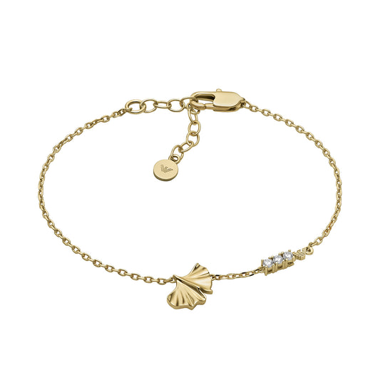 Emporio Armani Women's Gold-Tone Brass ID Bracelet
