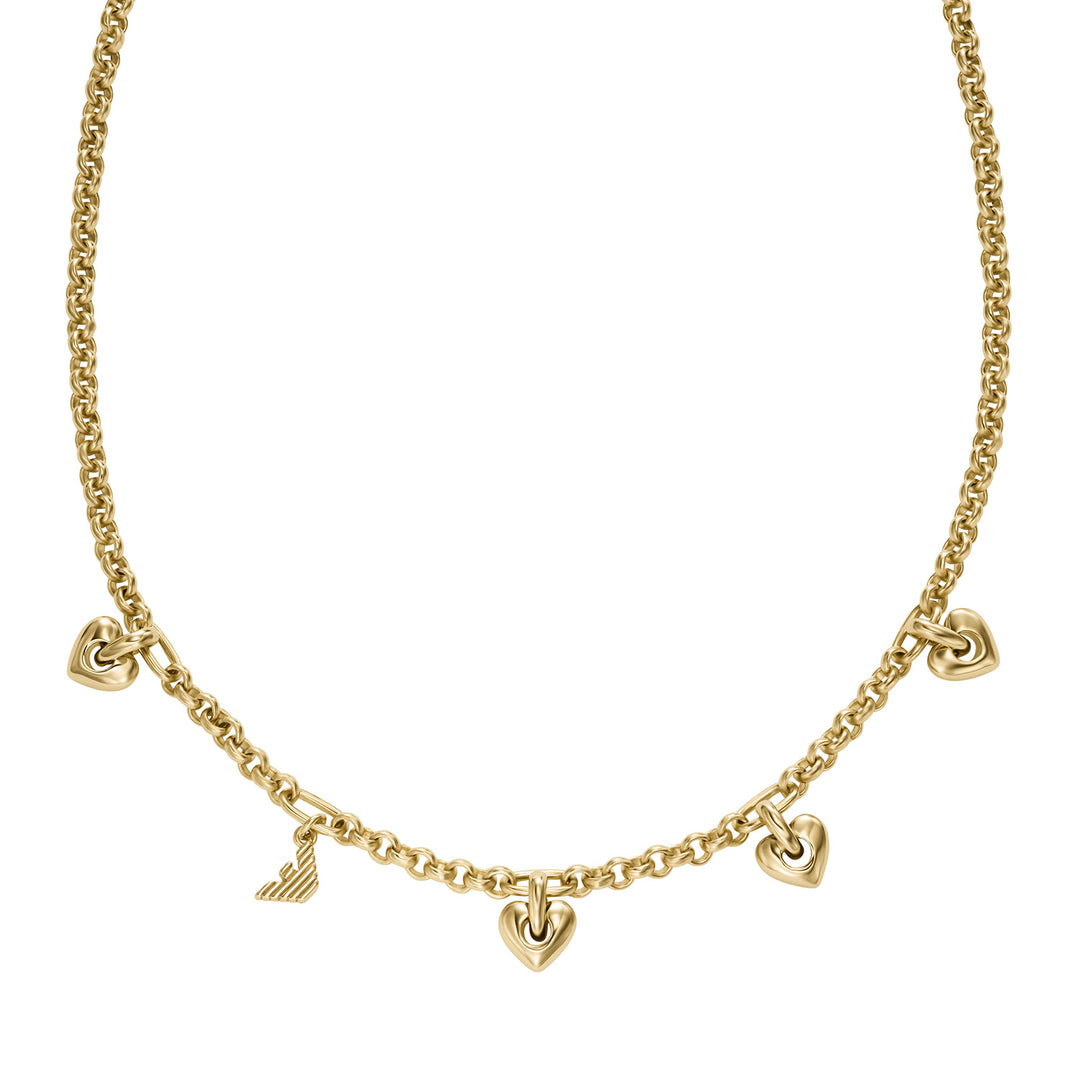 Emporio Armani Women's Gold-Tone Brass Pendant Necklace