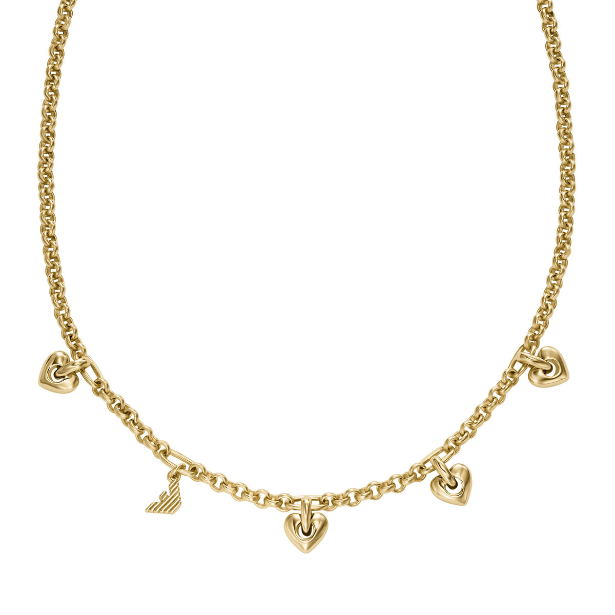 Emporio Armani Women's Gold-Tone Brass Pendant Necklace