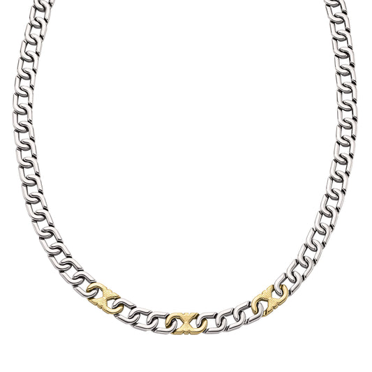 Emporio Armani Men's Stainless Steel Chain Necklace