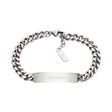 Emporio Armani Men's Stainless Steel ID Bracelet