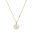 Emporio Armani Women's Mother of Pearl Clover Necklace