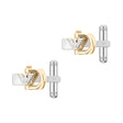 Emporio Armani Men's Two-Tone Stainless Steel Cuff Links