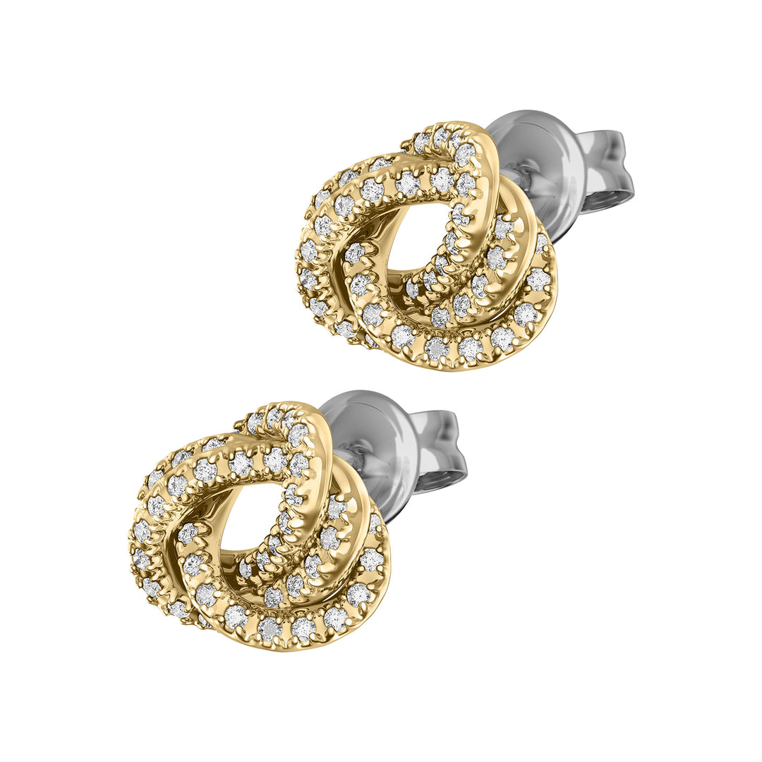 Emporio Armani Women's Gold-Tone Brass Stud Earrings
