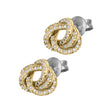 Emporio Armani Women's Gold-Tone Brass Stud Earrings
