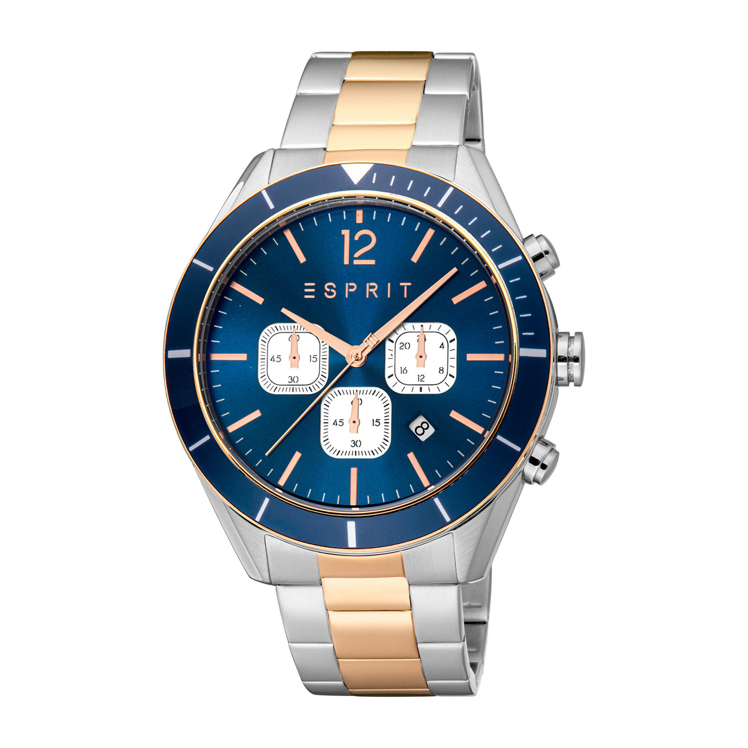 Esprit Men's Fashion Quartz Dark Blue Dial Watch