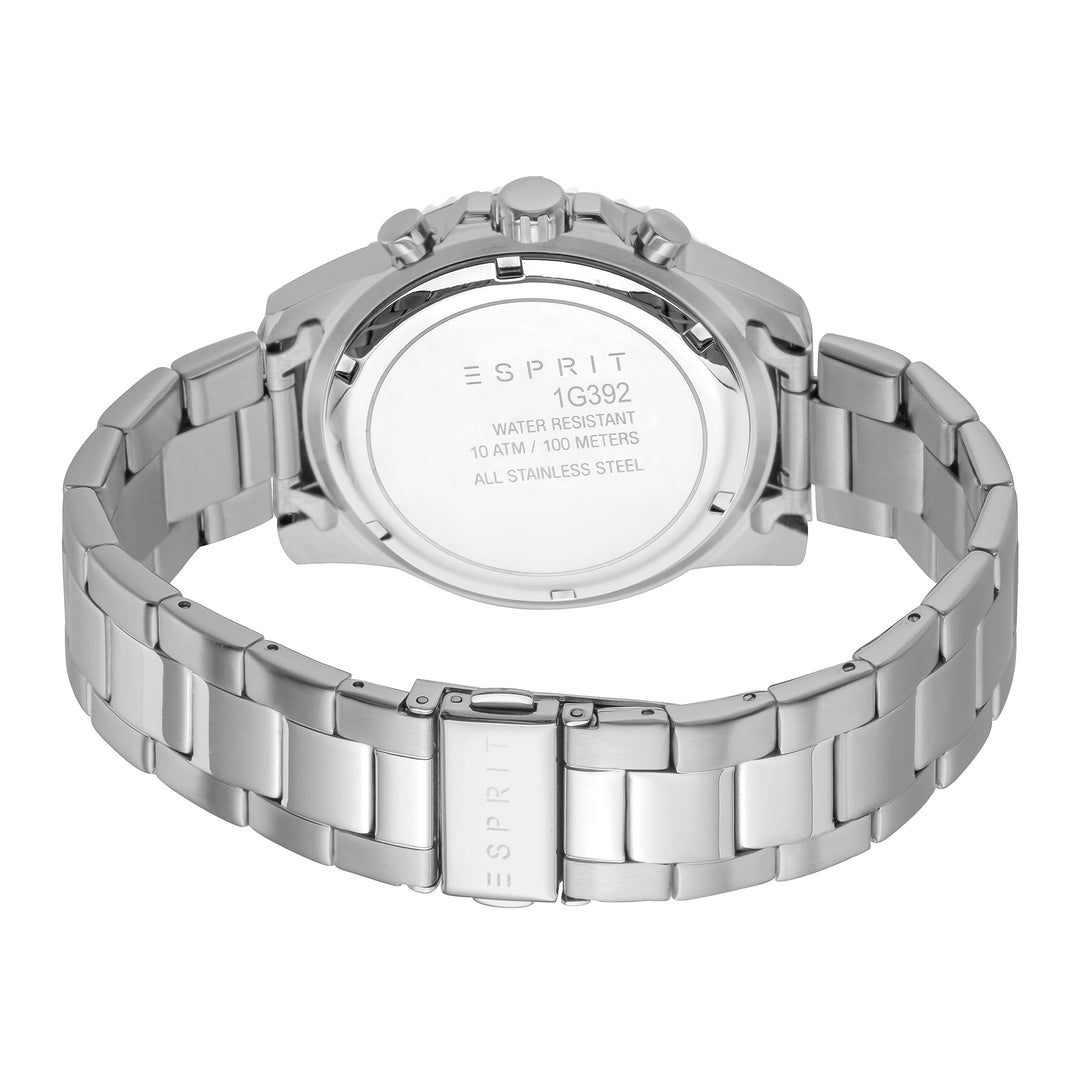 Esprit Men's Fashion Quartz Black Dial Watch