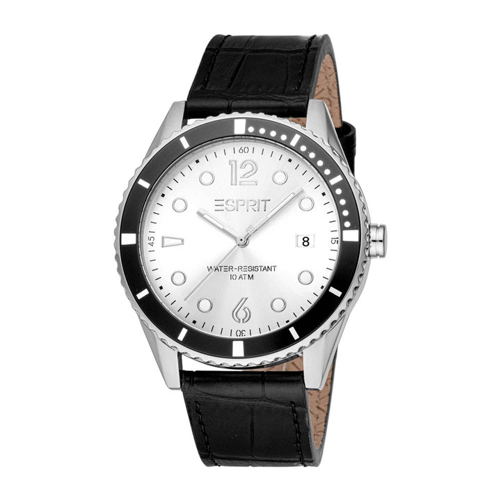 Esprit Men's 45mm Waylon Fashion Silver Dial Watch