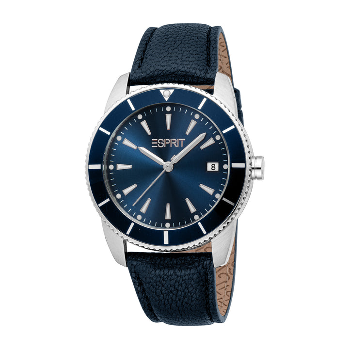 Esprit Men's 42mm Fashion Dark Blue Dial Watch