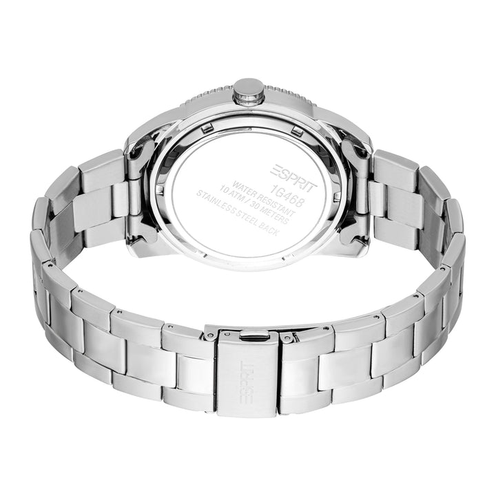 Esprit Men's 42mm Fashion Silver Color Dial Watch