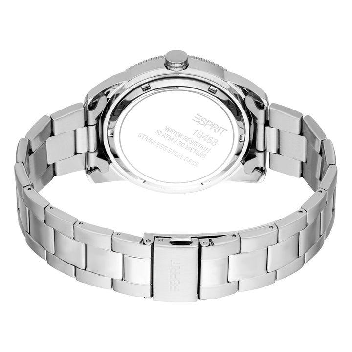 Esprit Men's 42mm Fashion Silver Color Dial Watch