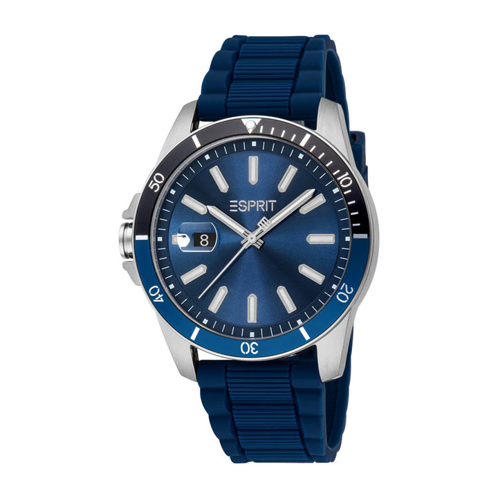 Esprit Men's 43mm Colton Fashion Dark Blue Dial Watch