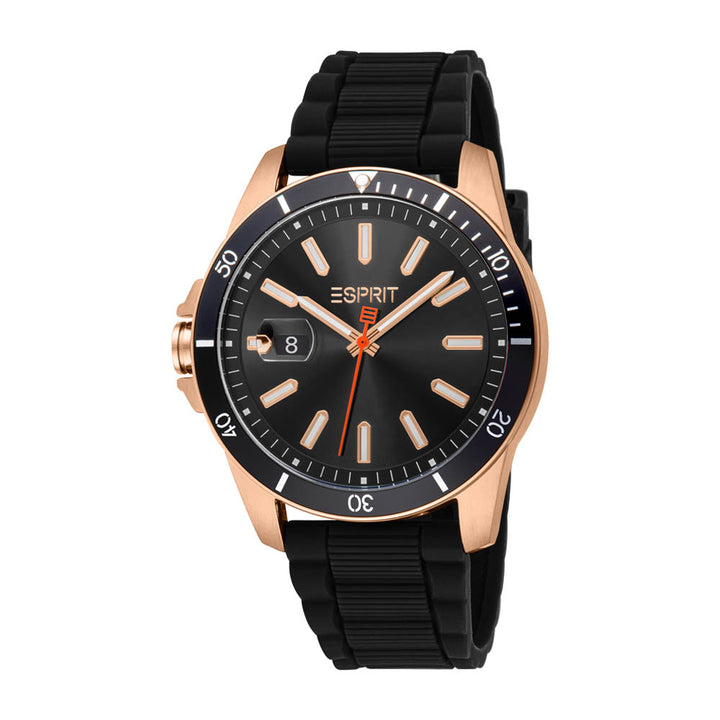 Esprit Men's 43mm Colton Fashion Black Dial Watch