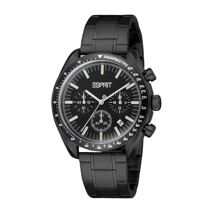 Esprit Men's 42mm Porter Fashion Black Dial Watch