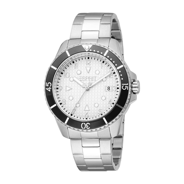 Esprit Men's 42mm Henry Fashion Silver Dial Watch