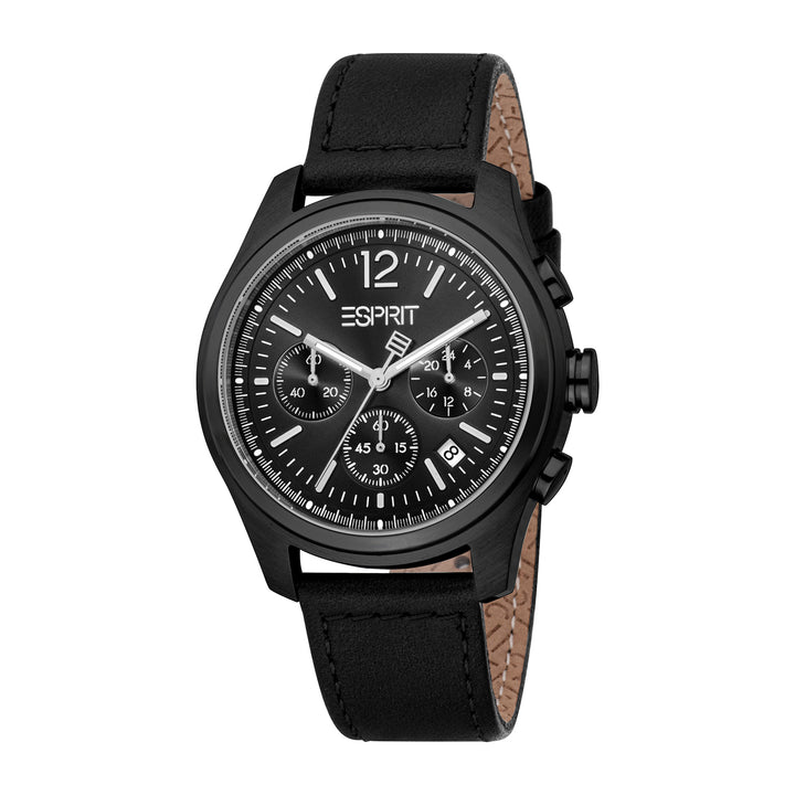 Esprit Men's 41mm Fashion Black Dial Watch