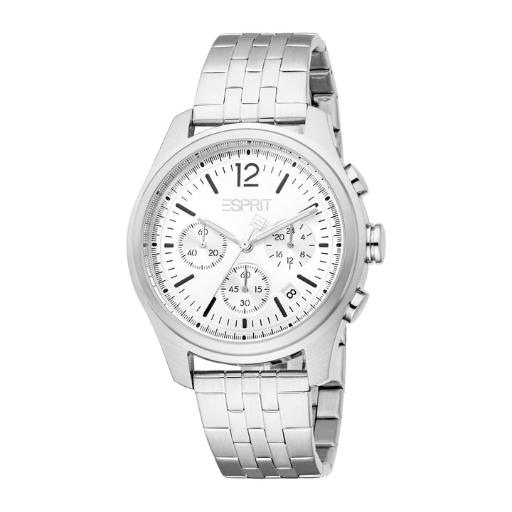 Esprit Men's 41mm Fashion Silver Color Dial Watch