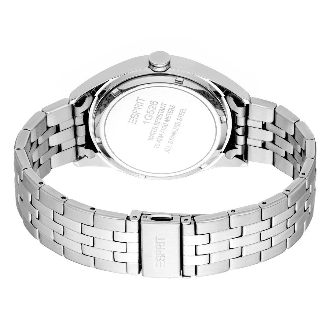 Esprit Men's 40mm Fashion Silver Color Dial Watch