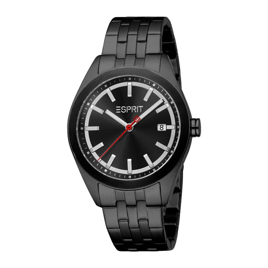 Esprit Men's 40mm Fashion Black Color Dial Watch