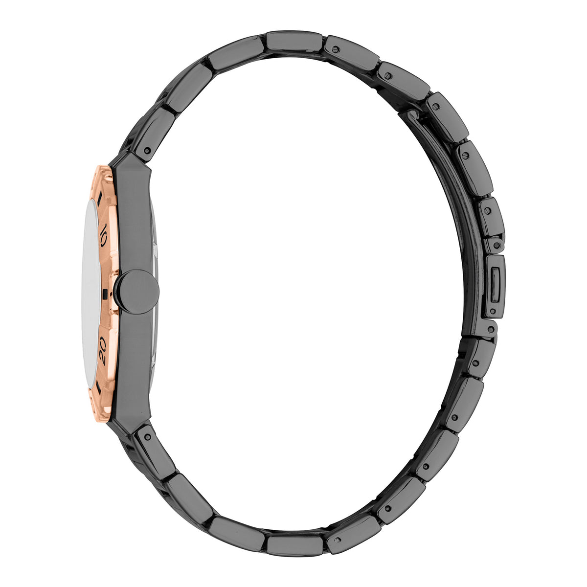 Esprit Men's 40mm Fashion Gun Color Dial Watch