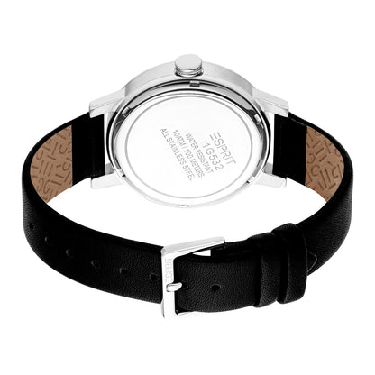 Esprit Men's 40mm Fashion Black Dial Watch